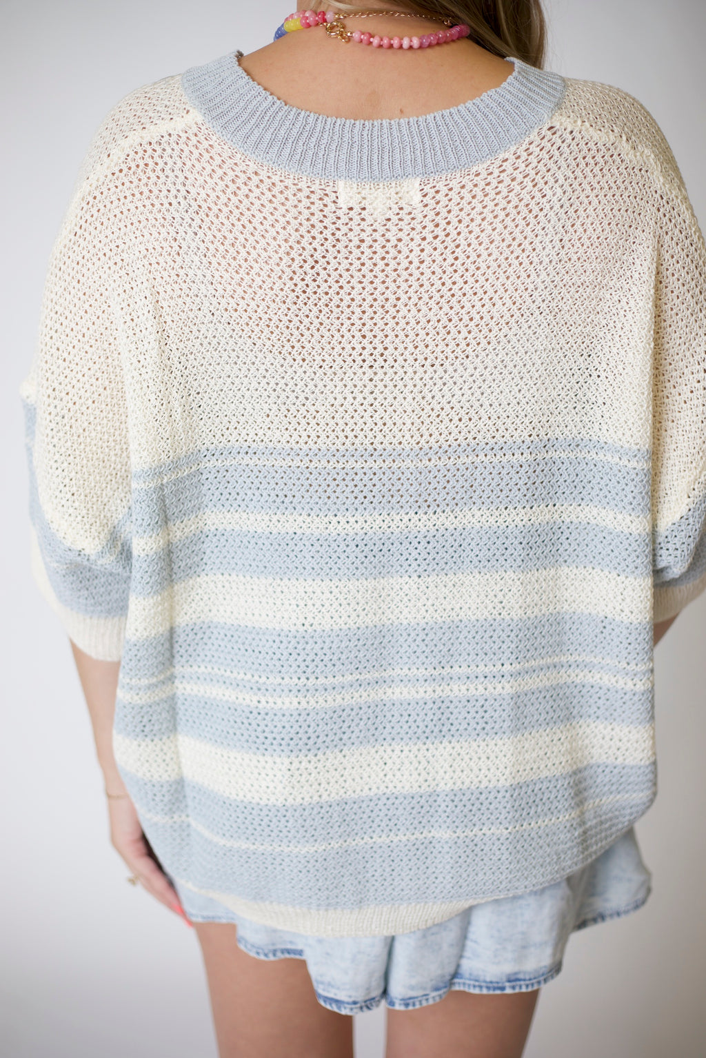 Cloud Stripe Top